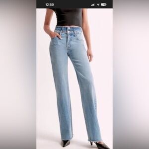 Abercrombie & Fitch The 90s Relaxed High Rise Jeans